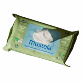 Lingettes Mustela  Nettoyantes Compostables x60