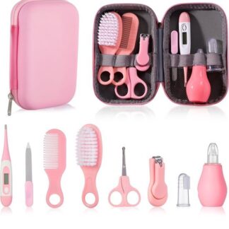 Kit de soins de santé et de toilettage pour bébé, essentiels pour nouveau-né, ensemble de soins de sécurité portable pour bébé pour garçons et filles