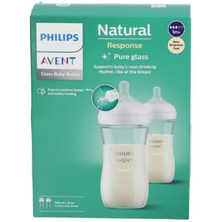 Biberon philips avent en verre a reponse lot-de-2-biberon-de-240-ml-sans-bpa-pour-les-bebes-de-1-mois-et/