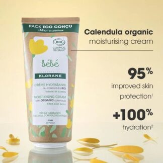 La Crème Hydratante au Calendula Bio Klorane Bébé