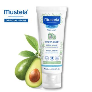 Crème Visage Hydra Bébé de Mustela. 