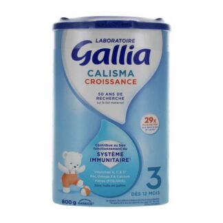 le lait infantile Gallia Calisma Croissance
