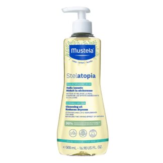 l'Huile Lavante Anti-Démangeaisons Stelatopia de Mustela
