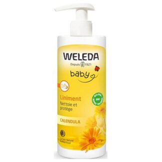 Liniment Bébé au Calendula de Weleda. 400ml