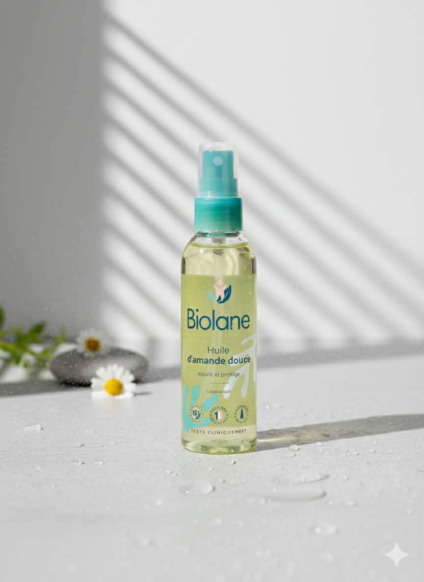 l’Huile d’Amande Douce Biolane