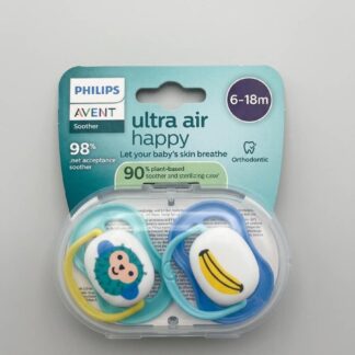 Philips Avent – Sucettes Ultra Air « Colors of Nature » (6-18)