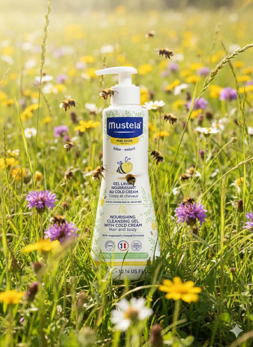 Mustela Gel Lavant Nourrissant au Cold Cream 300ml