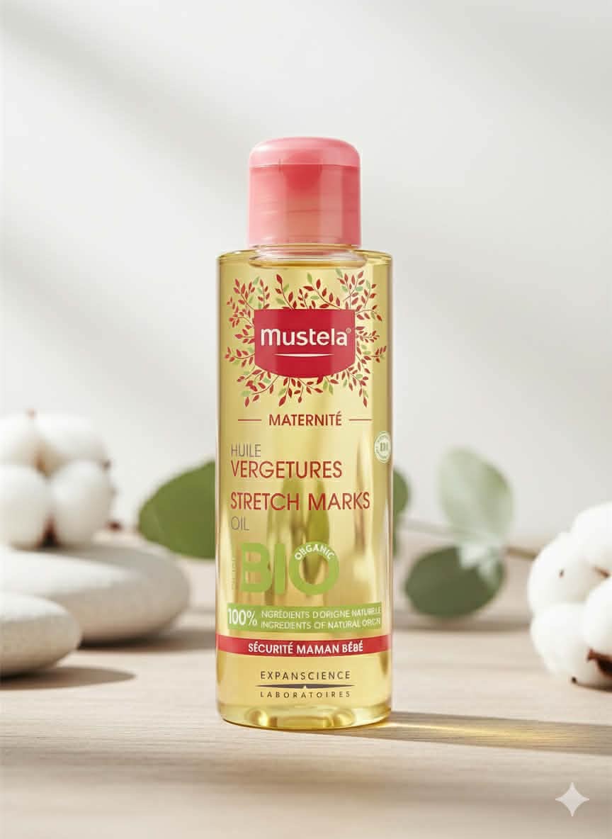 Mustela Maternité – Huile Vergetures BIO